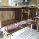 Meuble TV  et  table basse en frêne