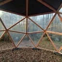 Dôme géodésique sans connecteur