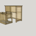 Meuble Panière à linge