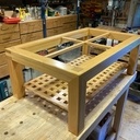 Tables basses en mélèze