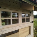 Grand poulailler en Douglas