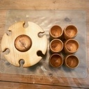 Verre à vin tournée