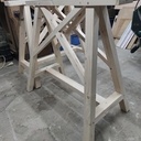 Tréteaux d’atelier à double pente