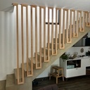 Claustra serpent pour escalier béton