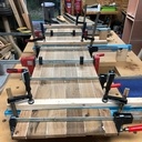 Une console facile en chêne et médium