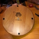 Plateau à fromage en hêtre et buis