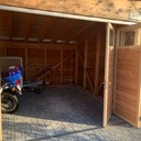 Porte accordéon de garage