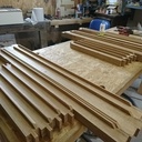 Fabrication de fenêtres en chêne