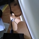 Bureau debout en récup