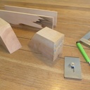 Rabot en poirier (style Krenov)