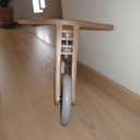 Draisienne en chêne et noyer lamé collé