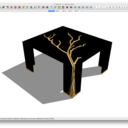 Table basse "encore"