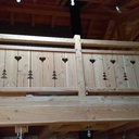 Barriére de mezzanine en douglas