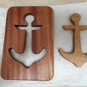 Dessous de plat marin 2 en 1