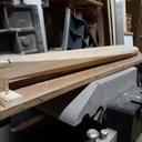 Table extérieure en chêne