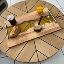 Plateau de service en frêne