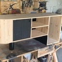 Meuble TV cintré spécial PS5 & SWICH