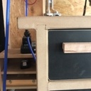 Meuble perceuse à colonne