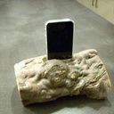 Amplificateur de son  iphone rustique et naturel