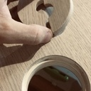 Amélioration du passe câbles en bois