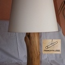 Lampe et lampes de chevets rondins