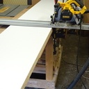 Un meuble à chaussure en mélaminé !