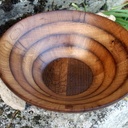 Saladier en bois tourné