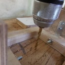 Guide - support inclinable pour perceuse filaire