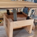 Table basse convertible
