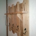 Porte-manteaux DIY