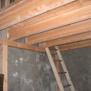 Mezzanine pour cabane