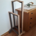 Porte habit bi-color