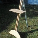 Chaise légère à assise variable