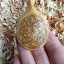 17éme cuillère de 2023 : Cuillère en pommier.