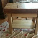 Restauration d'un billot de boucher