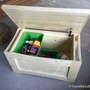 Coffre à jouets multifonctions
