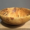 Saladier en érable échauffé