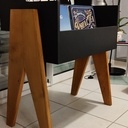 Meuble à vinyles vintage