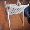 Fauteuil en frêne "mid-century"