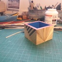 Essai de marquetterie de paille