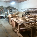 Une ancienne écurie transformée en foret de copeaux