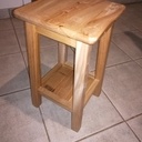Tabouret en orme