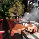 Table basse brasero...