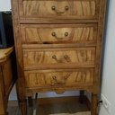 Chiffonnier Style Louis XVI réalisé en chutes et recup