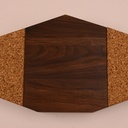 Coffret noyer noir & liège - TABOU