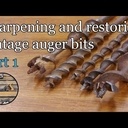 Comment restaurer de vielles mèches à bois à queue carrée