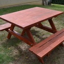 Table de pique-nique en palette