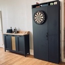 Une cuisine noire et or✨