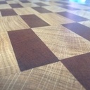 Planche à decouper en bois de bout