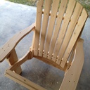 Fauteuil Adirondack pliant